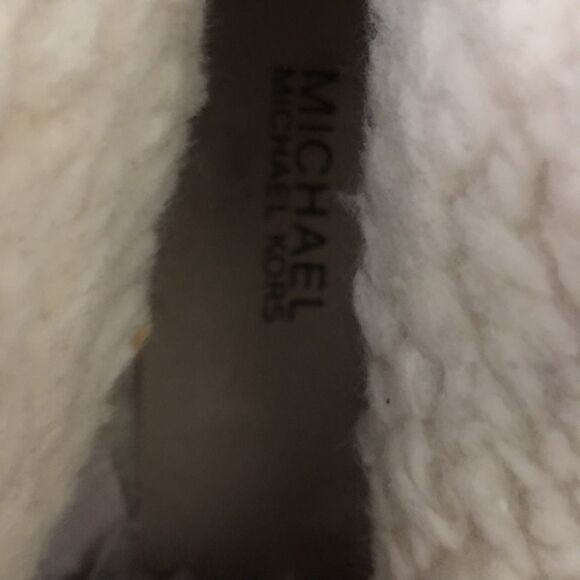 Michael Kors Leather Suede Moccasin wedge Booties - Picture 16 of 16